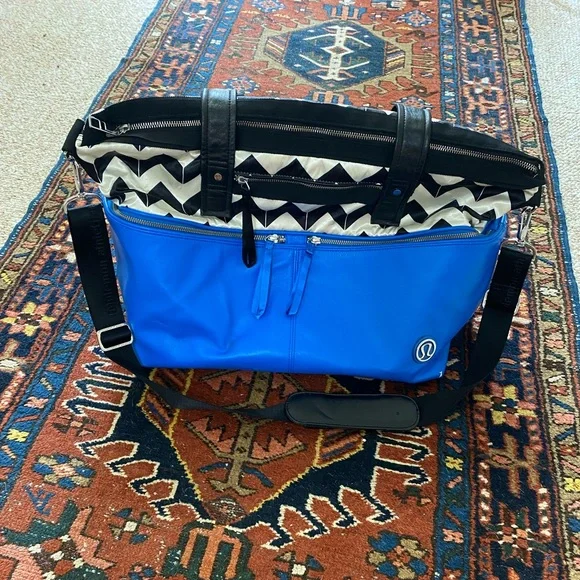 lululemon athletica Bags Lululemon Blue Take Me With You Gym